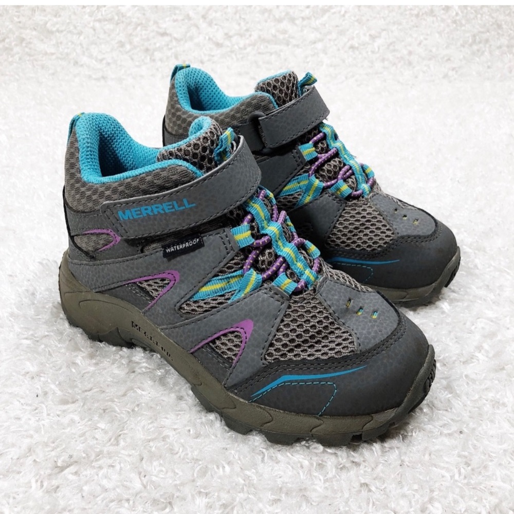 Merrill Waterproof Hilltop Velcro Shoe 11.5